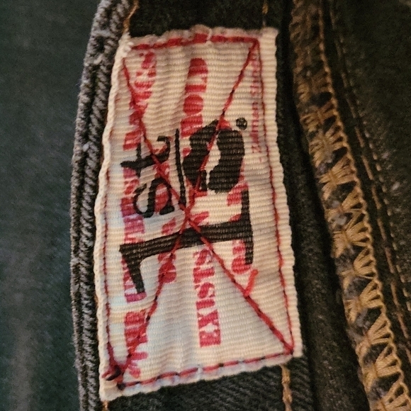 3/$30 1ST KISS Black Denim Booty Shorts - Picture 4 of 8